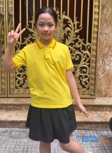 May đồng phục Hoàng Vân