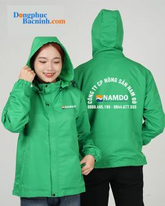 May và in áo gió Công ty CP nông sản Nam Đô