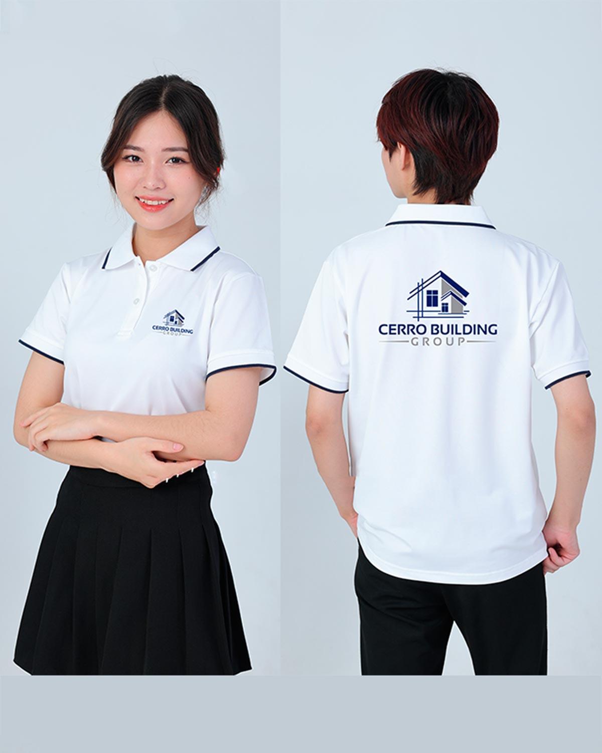 May và In Áo phông đồng phục Công ty Cerro Building Group