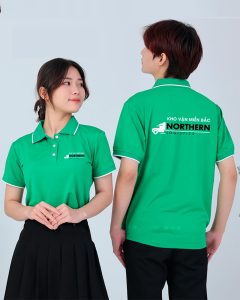 May và In Áo phông đồng phục Kho vận miền Bắc Northern Logistics