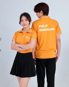 May và In Áo phông đồng phục Philip Bungalow