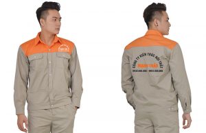 May và In Đồng phục bảo hộ lao động Công ty kiến trúc nội thất Mạnh Thảo