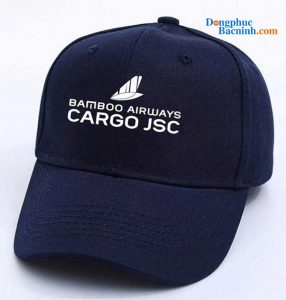 In Mũ lưỡi trai Bambo Airways Cargo Jsc
