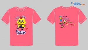 May áo Lớp We are family – Play Learn and Grow Together