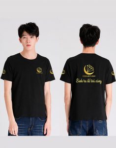 May và In Áo phông cổ tròn Công ty KimHaiTien