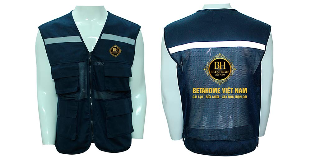 May và In áo gile Công ty BetaHome Việt Nam