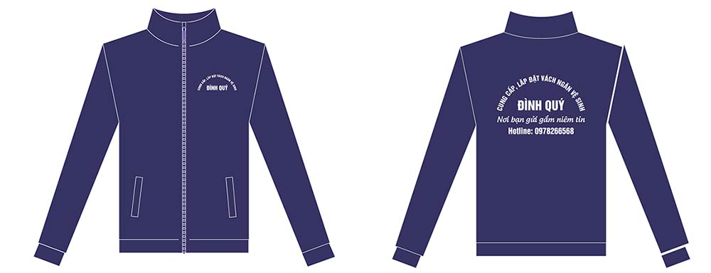 May và In áo gió Công ty Đình Quý