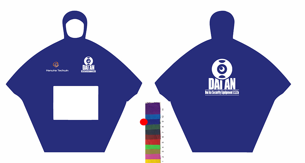 May và In áo mưa Hanwha Techwln Công ty Dai An Security Equidment