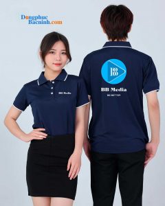 May và In áo phông đồng phục BB Media