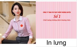 May và In áo sơ mi Công ty TNHH TM Thực phẩm Phương Huyền