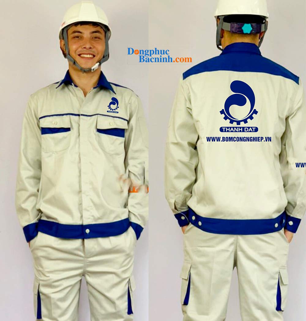 May và In đồng phục bảo hộ Bơm Công Nghiệp Thành Đạt