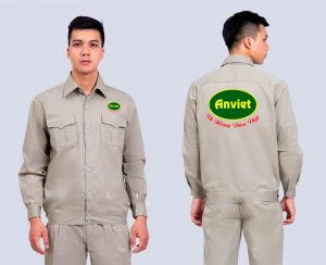 May và In đồng phục bảo hộ Công ty An Việt