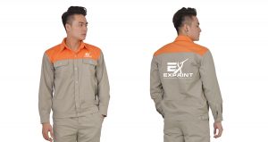 May và In đồng phục bảo hộ Công ty Expaint