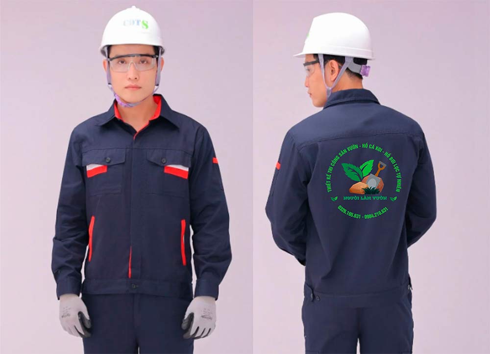 May và In đồng phục bảo hộ Người làm vườn
