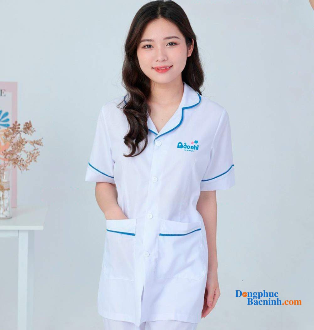 May và In đồng phục y tế Bảo Nhi
