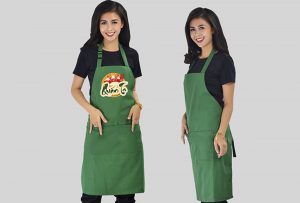 May và In tạp dề Quán Gà Ta