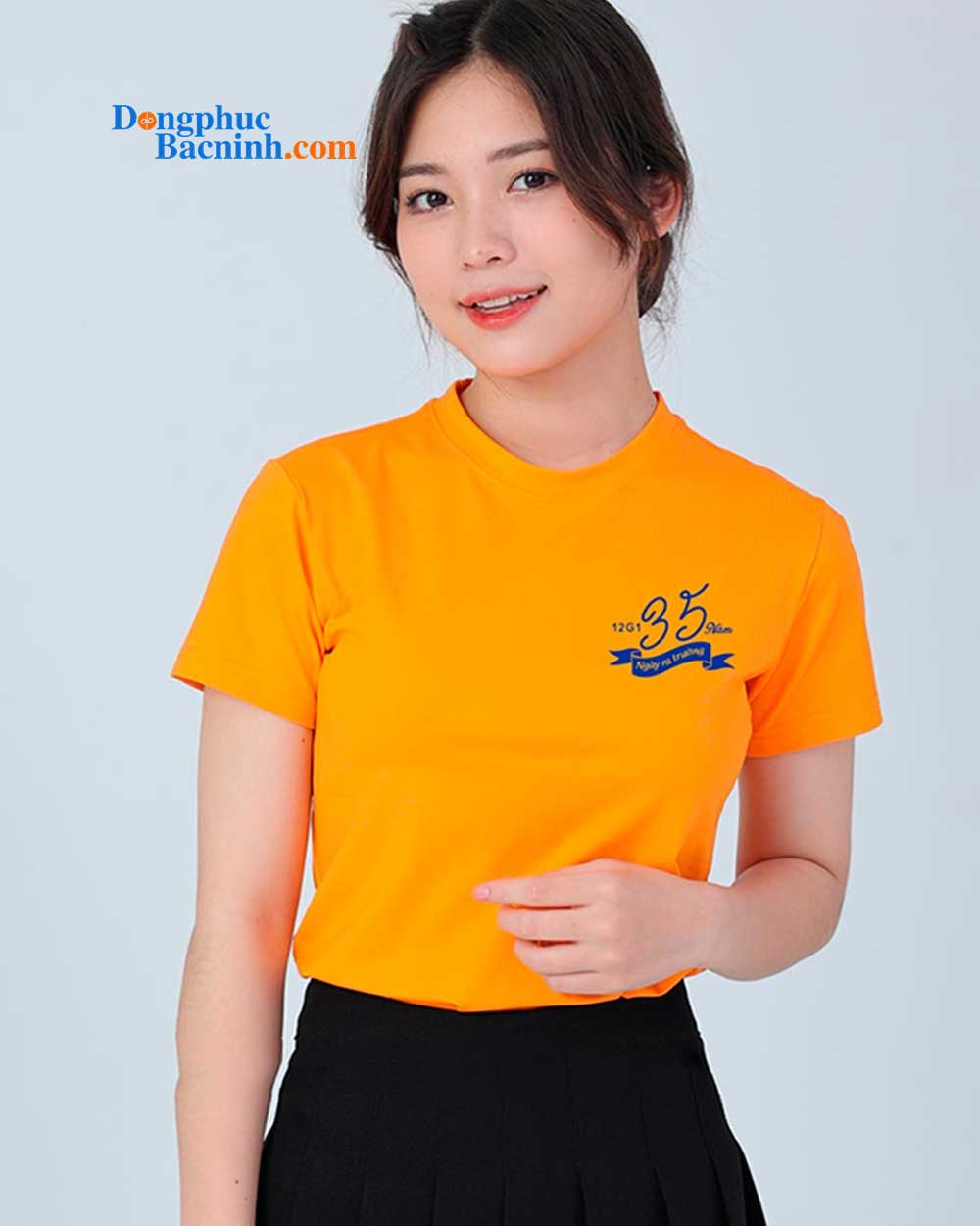 May và In áo Lớp 12G1 - 35 năm Ngày ra trường