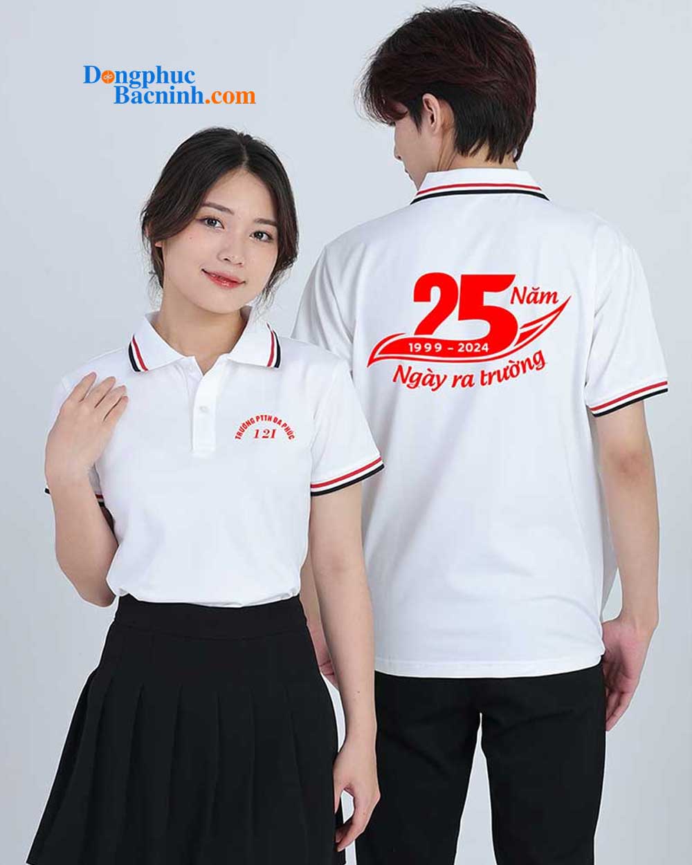 May và In áo Lớp 12I Trường PTTH Đa Phúc - 25 năm Ngày ra trường