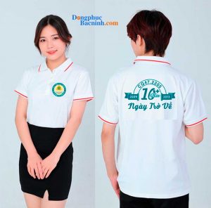 May và In áo Lớp CQ47.2205 Học viện Tài Chính - 10 năm Ngày trở về