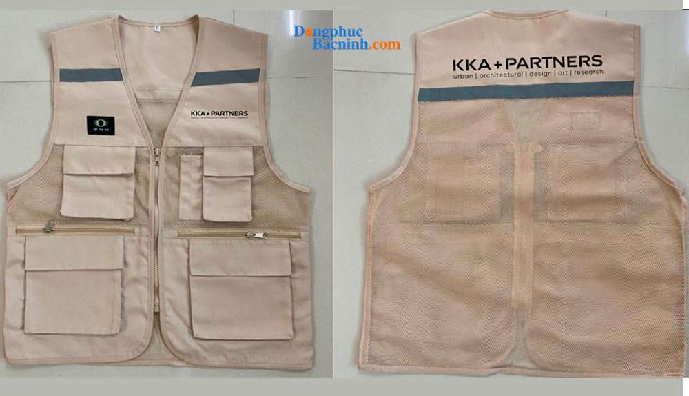 May và In áo gile Công ty KKA + Partners