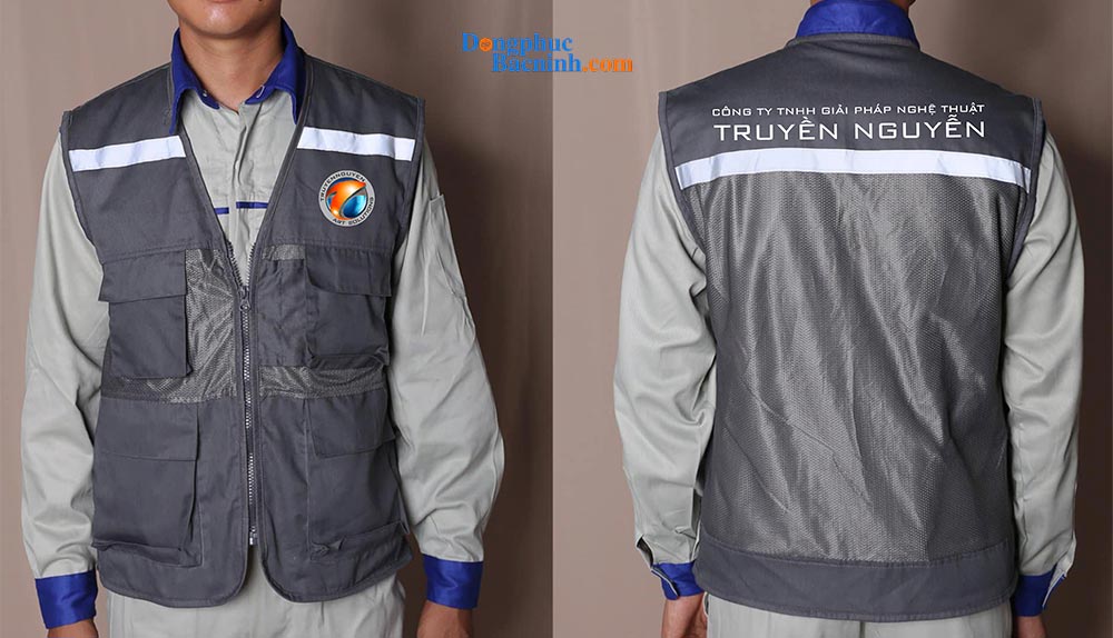 May và In áo gile Công ty TNHH Giải pháp Nghệ thuật Truyền Nguyễn