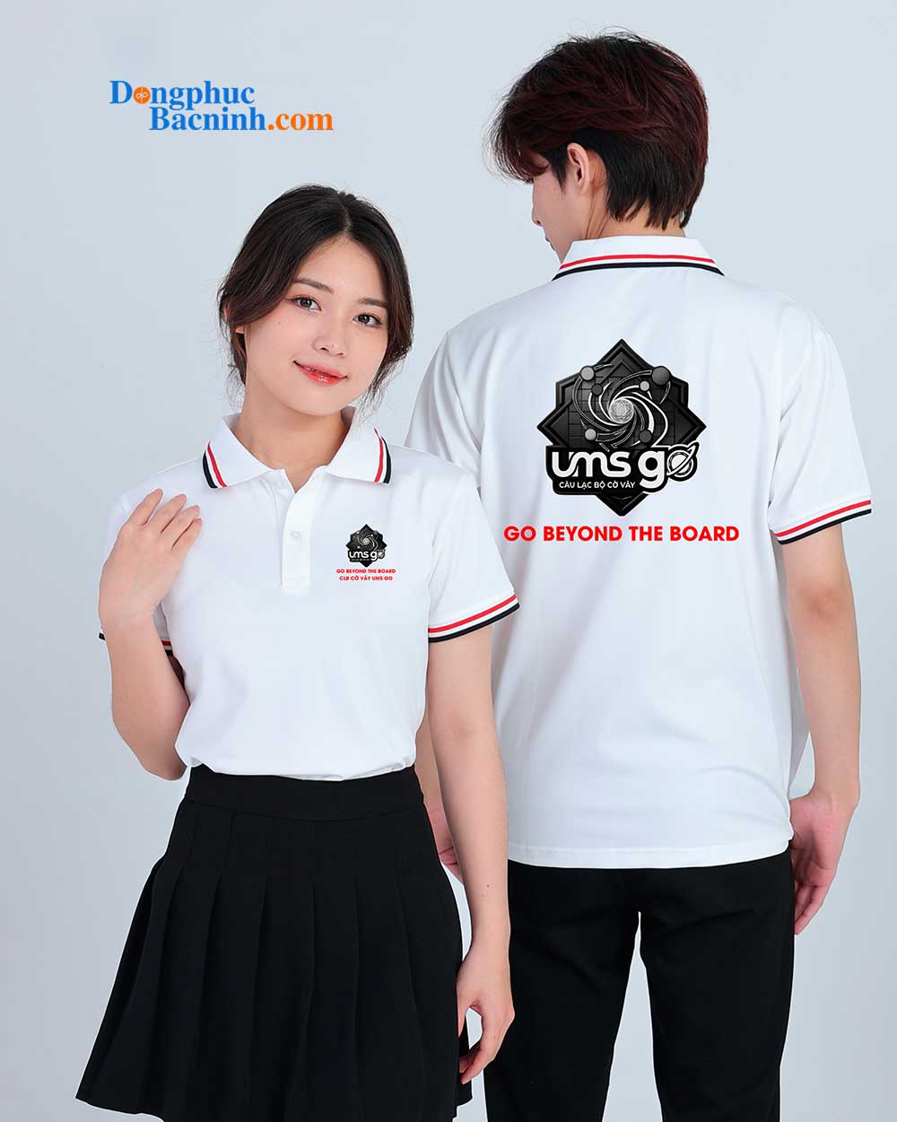 May và In áo phông Câu lạc bộ Cờ vây UMS Go beyond the board