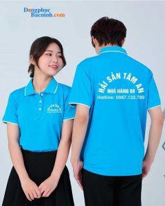 May và In áo phông Hải Sản Tâm An - Nhà hàng 68