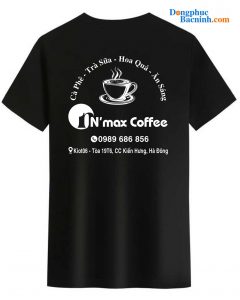May và In áo phông Quán N'Max Coffee
