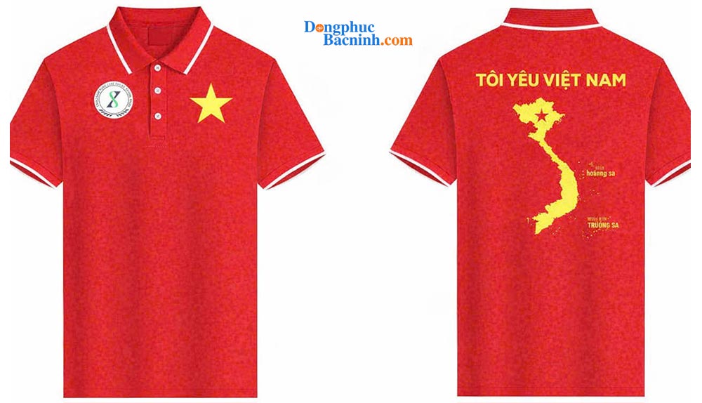 May và In áo phông Tôi yêu Việt Nam - Hoàng Sa - Trường Sa