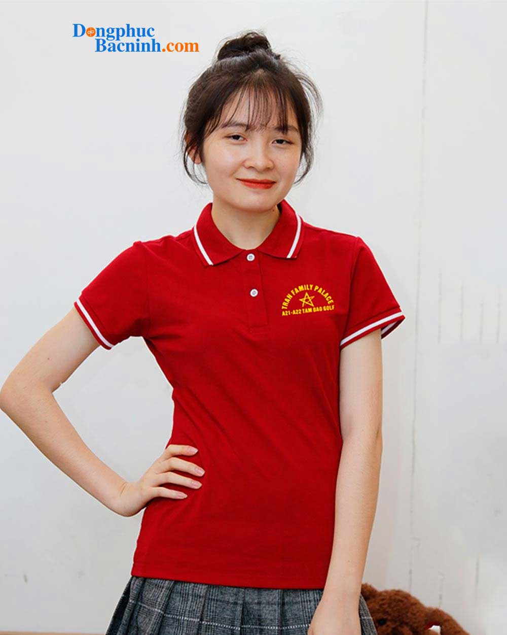 May và In áo phông Tran Family Palace A21-A22 Tam Dao Gofl
