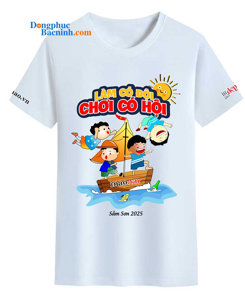 May và In áo phông đi biển Làm có đôi - Chơi có hội