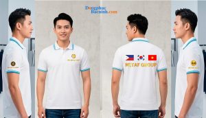 May và In áo phông đồng phục Metaf Group