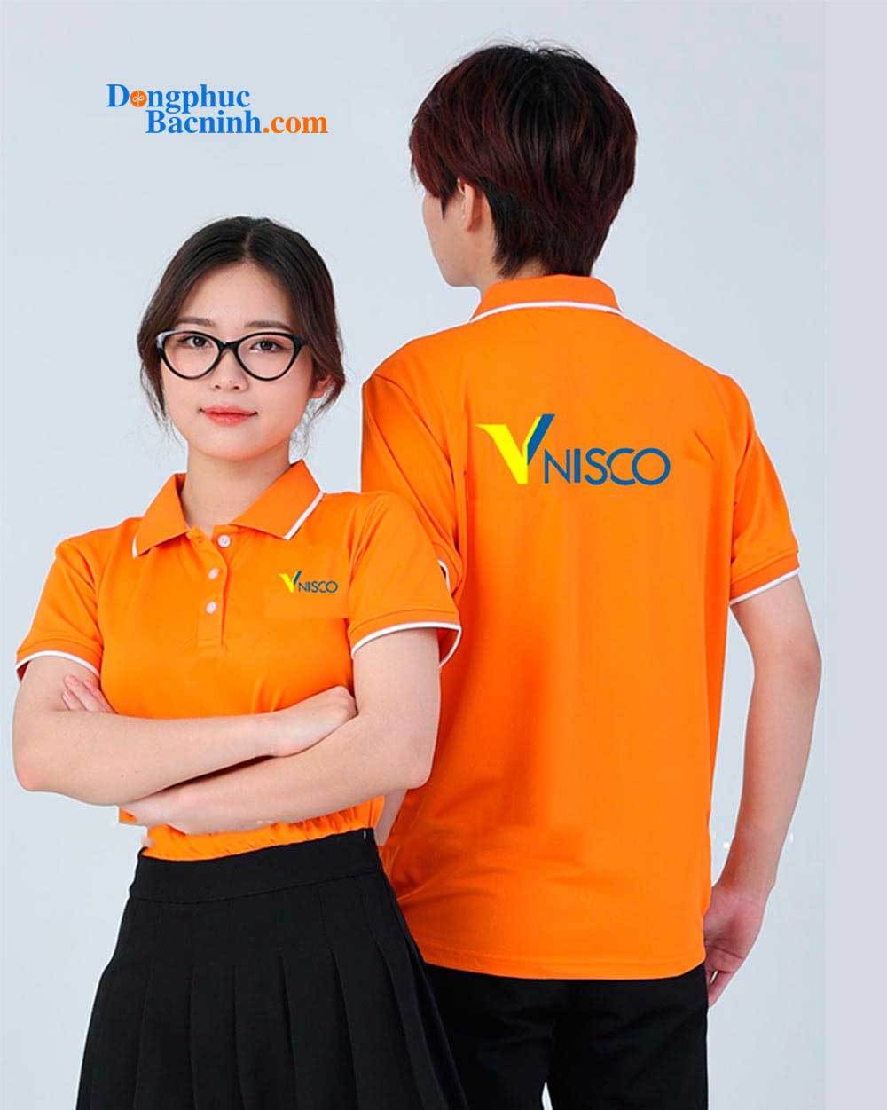 May và In áo phông đồng phục VNISCO
