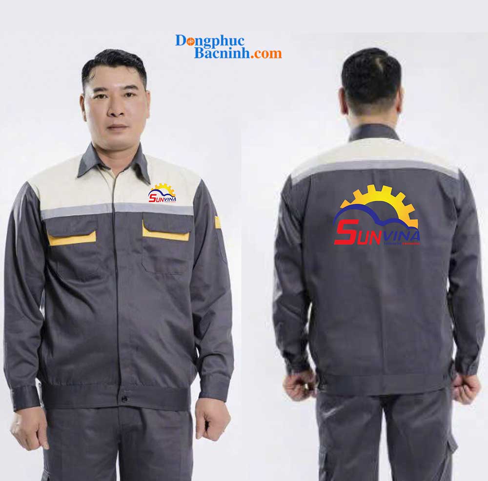 May và In đồng phục bảo hộ Công ty Sun Vina Industrial Automation