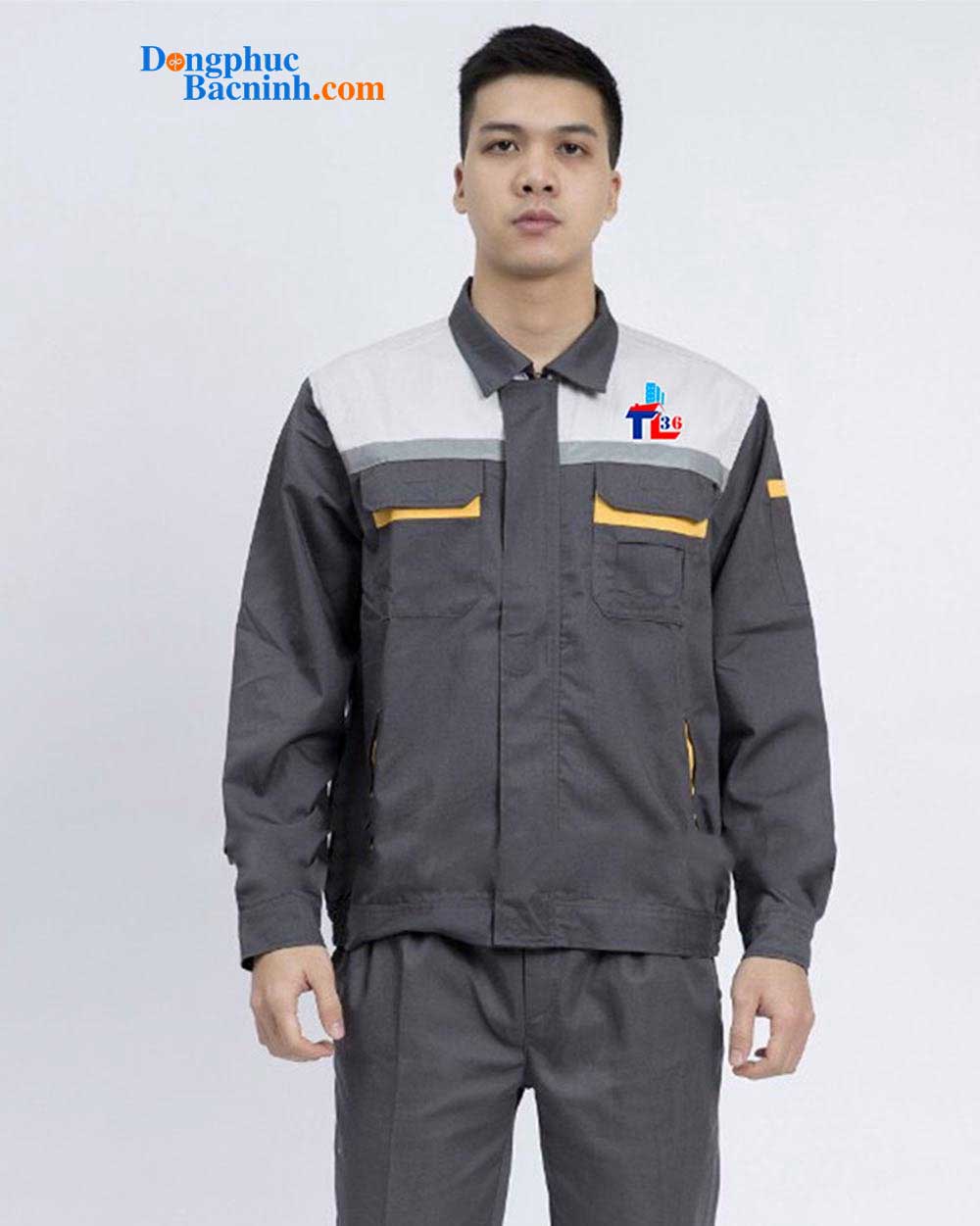 May và In đồng phục bảo hộ Công ty TL36