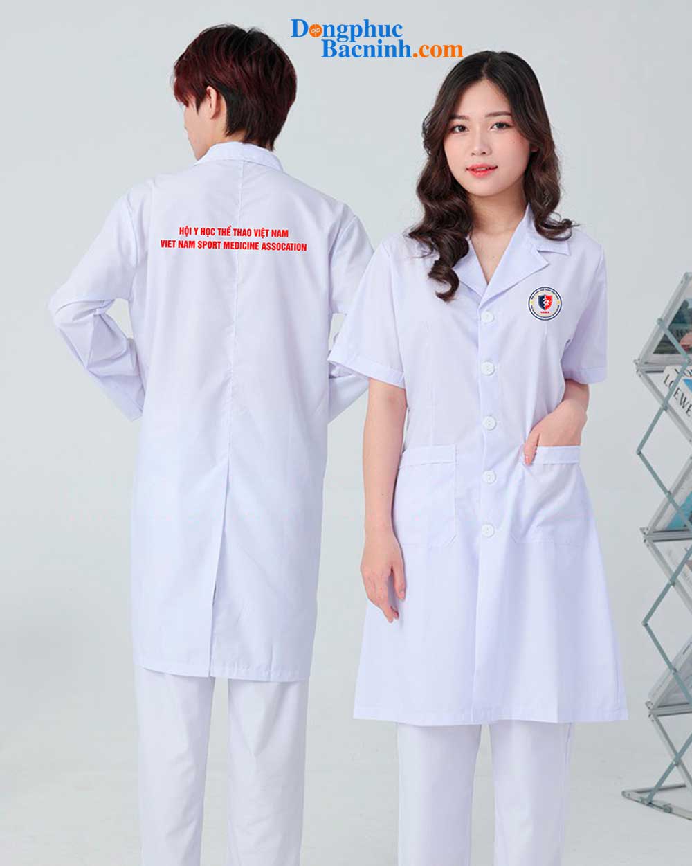 May và In đồng phục y tế Hội y học thể thao Việt Nam