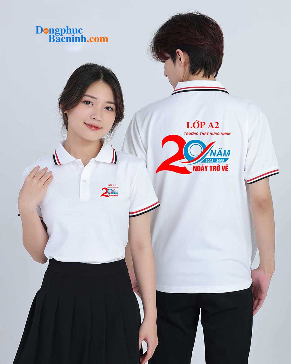 May và in áo họp Lớp A2 Trường THPT Hưng Nhân - 20 Năm Ngày trở vể